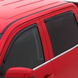 AVS 00-04 Nissan Frontier Crew Cab Ventvisor In-Channel Front & Rear Window Deflectors 4pc - Smoke - Mo-Moto