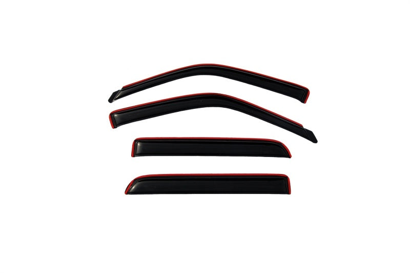 AVS 02-03 Lincoln Blackwood Ventvisor In-Channel Front & Rear Window Deflectors 4pc - Smoke - Mo-Moto