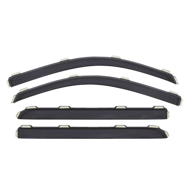AVS 02-03 Lincoln Blackwood Ventvisor In-Channel Front & Rear Window Deflectors 4pc - Smoke - Mo-Moto