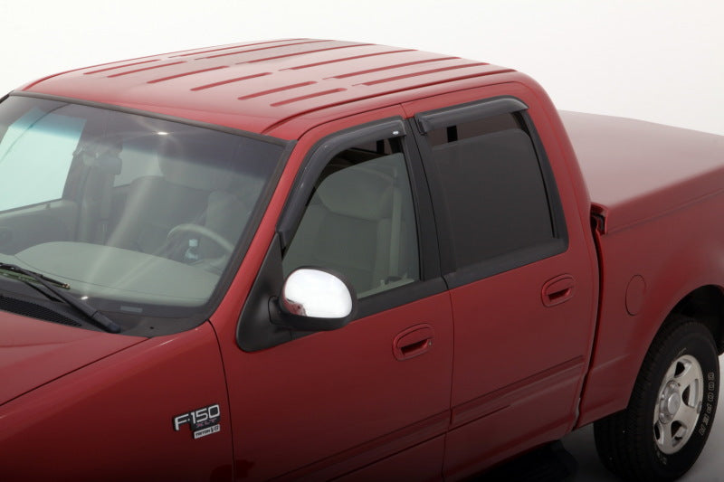 AVS 02-03 Lincoln Blackwood Ventvisor Outside Mount Window Deflectors 4pc - Smoke - Mo-Moto