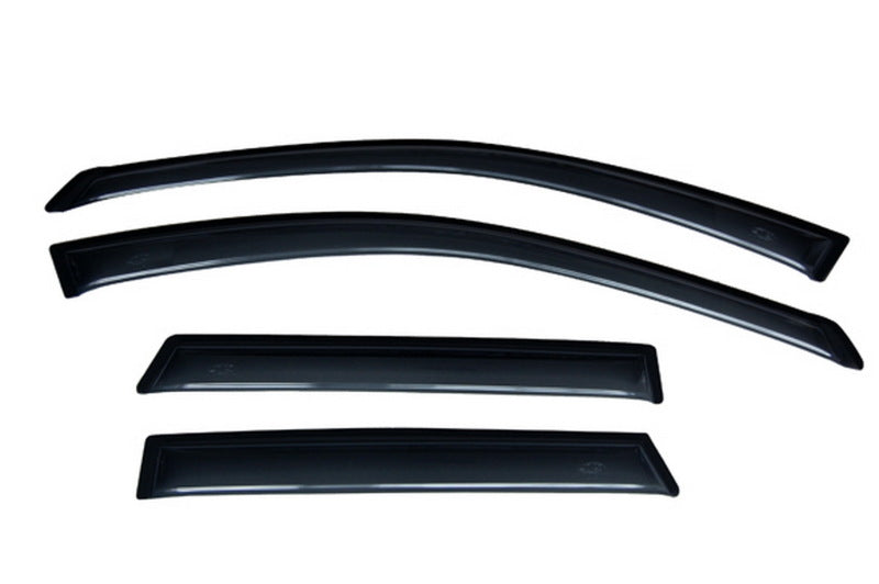 AVS 03-07 Nissan Murano Ventvisor Outside Mount Window Deflectors 4pc - Smoke - Mo-Moto