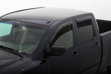 Load image into Gallery viewer, AVS 04-15 Nissan Titan Crew Cab Ventvisor Outside Mount Window Deflectors 4pc - Smoke - Mo-Moto