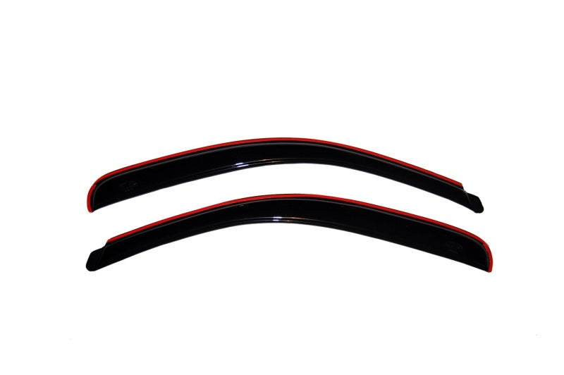 AVS 05-18 Nissan Frontier King Cab Ventvisor In-Channel Window Deflectors 2pc - Smoke - Mo-Moto