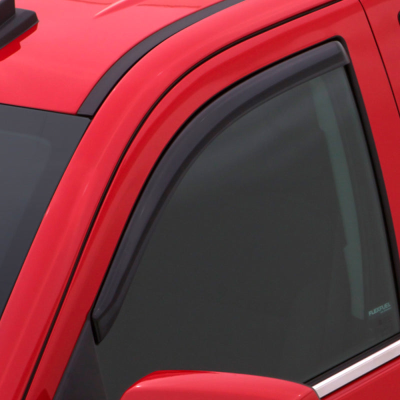 AVS 07-13 Chevy Silverado 1500 Standard Cab Ventvisor In-Channel Window Deflectors 2pc - Smoke - Mo-Moto