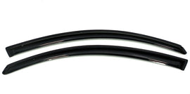 AVS 08-12 Nissan Altima Coupe Ventvisor Outside Mount Window Deflectors 2pc - Smoke - Mo-Moto