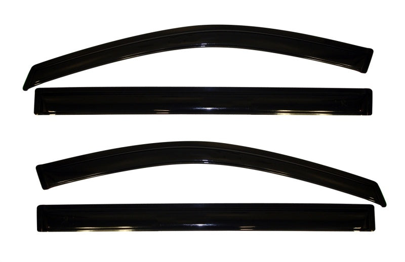 AVS 08-16 Chrysler Town & Country Ventvisor Outside Mount Window Deflectors 4pc - Smoke - Mo-Moto