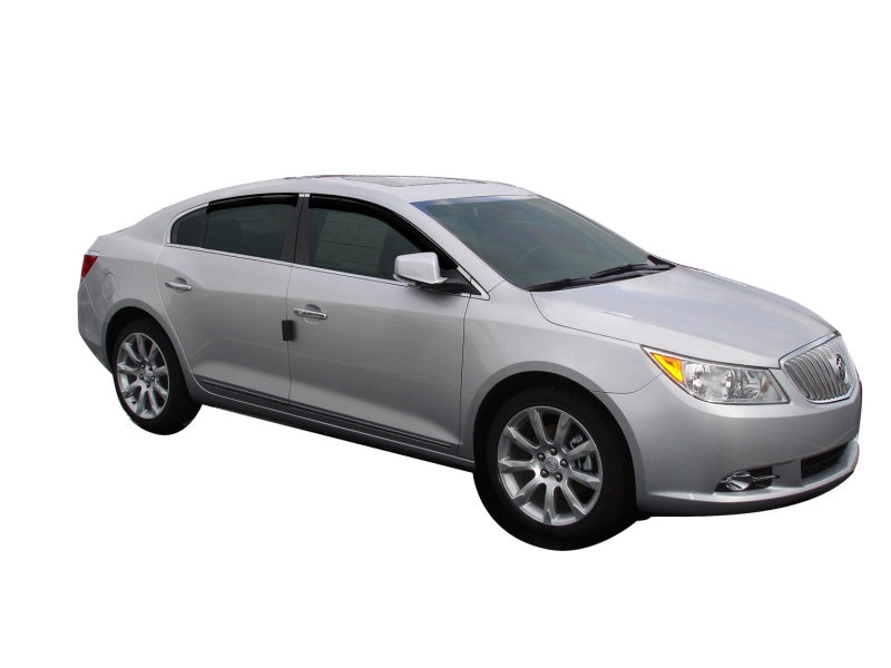 AVS 10-16 Buick Lacrosse Ventvisor Outside Mount Window Deflectors 4pc - Smoke - Mo-Moto