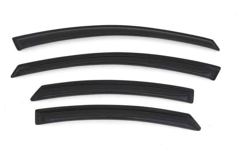 AVS 11-14 Hyundai Sonata (New Body Style) Ventvisor Outside Mount Window Deflectors 4pc - Smoke - Mo-Moto