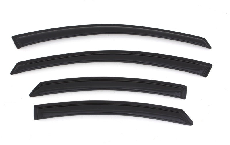 AVS 11-14 Hyundai Sonata (New Body Style) Ventvisor Outside Mount Window Deflectors 4pc - Smoke - Mo-Moto