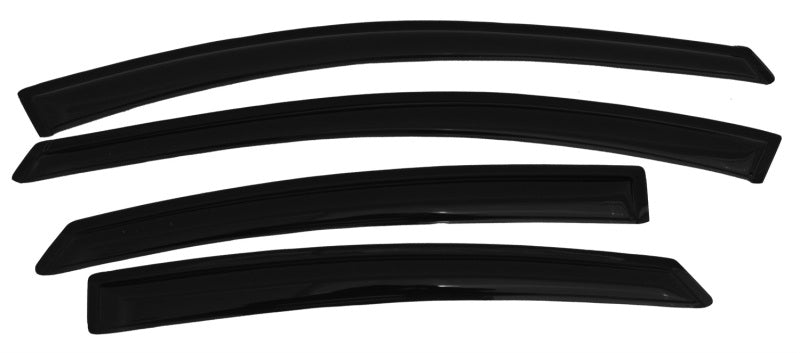 AVS 11-16 Hyundai Elantra (Excl. GT) Ventvisor Outside Mount Window Deflectors 4pc - Smoke - Mo-Moto