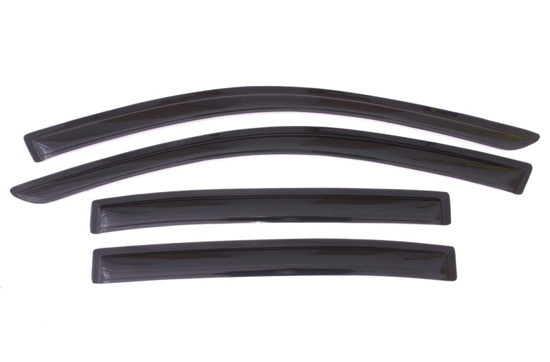 AVS 13-17 Honda Accord Ventvisor Outside Mount Window Deflectors 4pc - Smoke - Mo-Moto