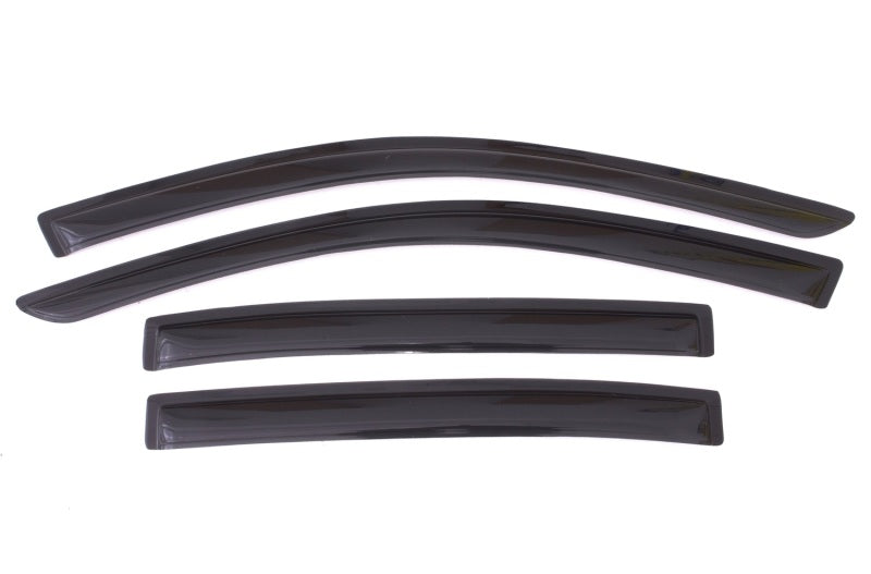 AVS 13-17 Honda Accord Ventvisor Outside Mount Window Deflectors 4pc - Smoke - Mo-Moto