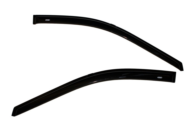 AVS 14-18 Chevy Silverado 1500 Standard Cab Ventvisor Outside Mount Window Deflectors 2pc - Smoke - Mo-Moto