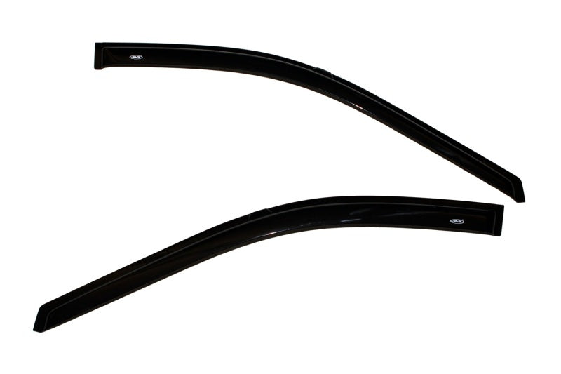 AVS 14-18 Chevy Silverado 1500 Standard Cab Ventvisor Outside Mount Window Deflectors 2pc - Smoke - Mo-Moto