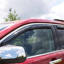 Load image into Gallery viewer, AVS 14-18 Hyundai Genesis Ventvisor In-Channel Front &amp; Rear Window Deflectors 4pc - Smoke - Mo-Moto