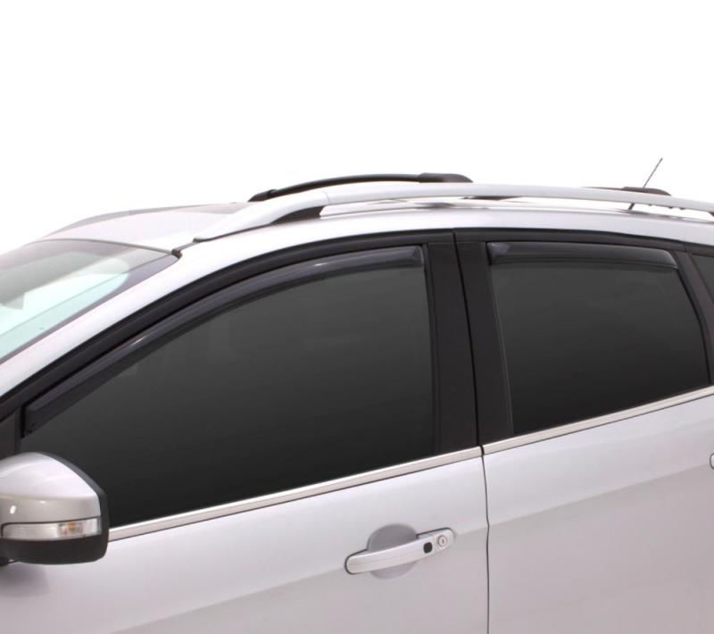 AVS 16-18 Nissan Maxima Ventvisor In-Channel Front & Rear Window Deflectors 4pc - Smoke - Mo-Moto