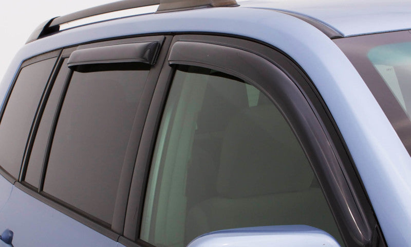 AVS 20-22 Hyundai Kona Ventvisor Outside Mount Window Deflectors 4pc - Smoke - Mo-Moto