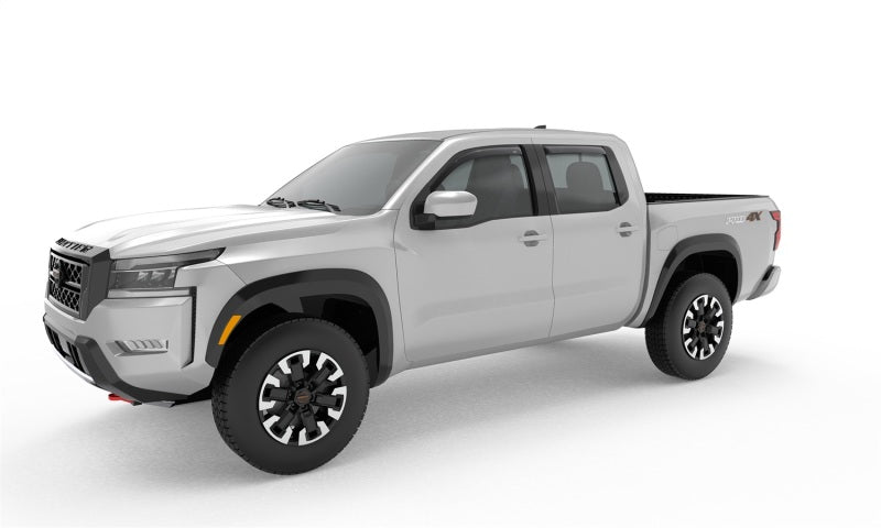 AVS 2022 Nissan Frontier Crew Cab Ventvisor In-Channel Window Deflectors - 4pc - Smoke - Mo-Moto
