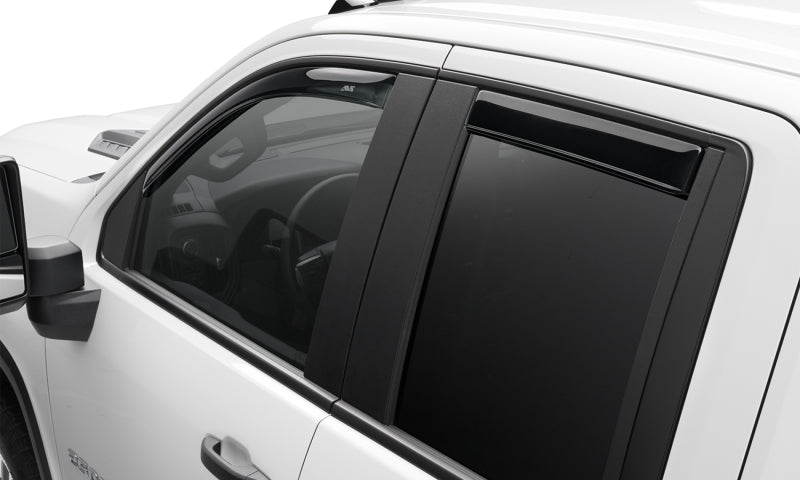 AVS 21-22 Hyundai Santa Cruz In-Channel Ventvisor Front & Rear Window Deflectors 4pc - Smoke - Mo-Moto