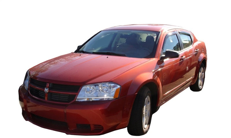 AVS 90-94 Lincoln Town Car Ventvisor In-Channel Front & Rear Window Deflectors 4pc - Smoke - Mo-Moto