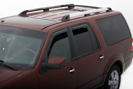AVS 98-18 Lincoln Navigator Ventvisor In-Channel Front & Rear Window Deflectors 4pc - Smoke - Mo-Moto