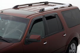 AVS 98-18 Lincoln Navigator Ventvisor Outside Mount Window Deflectors 4pc - Smoke - Mo-Moto