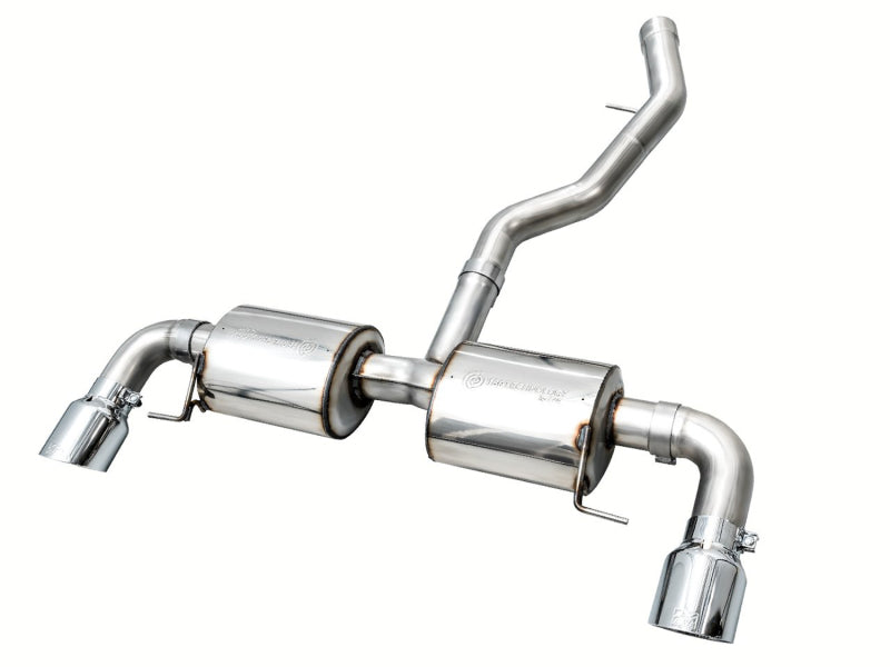 AWE 19-23 BMW 330i / 21-23 BMW 430i Base G2X Touring Axle Back Exhaust - Chrome Silver - Mo-Moto