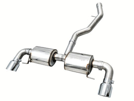 AWE 19-23 BMW 330i / 21-23 BMW 430i Base G2X Touring Axle Back Exhaust - Chrome Silver - Mo-Moto