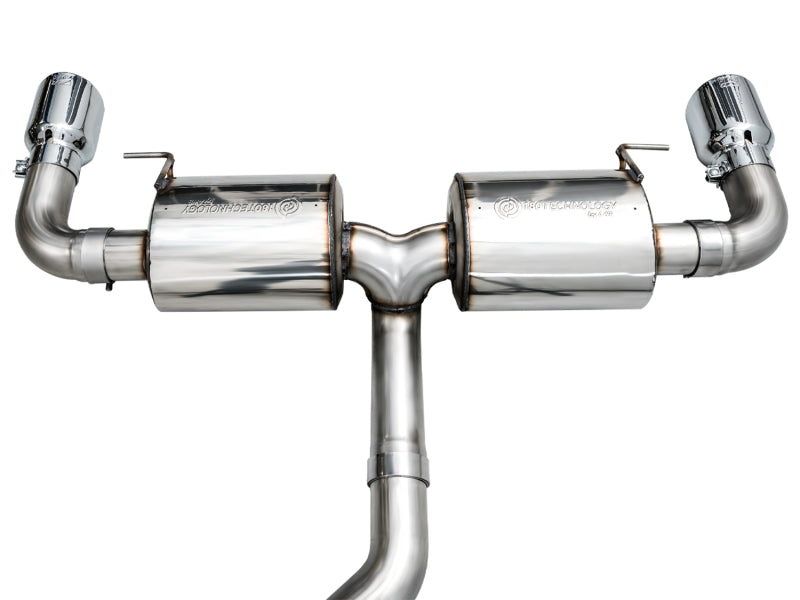 AWE 19-23 BMW 330i / 21-23 BMW 430i Base G2X Touring Axle Back Exhaust - Chrome Silver - Mo-Moto