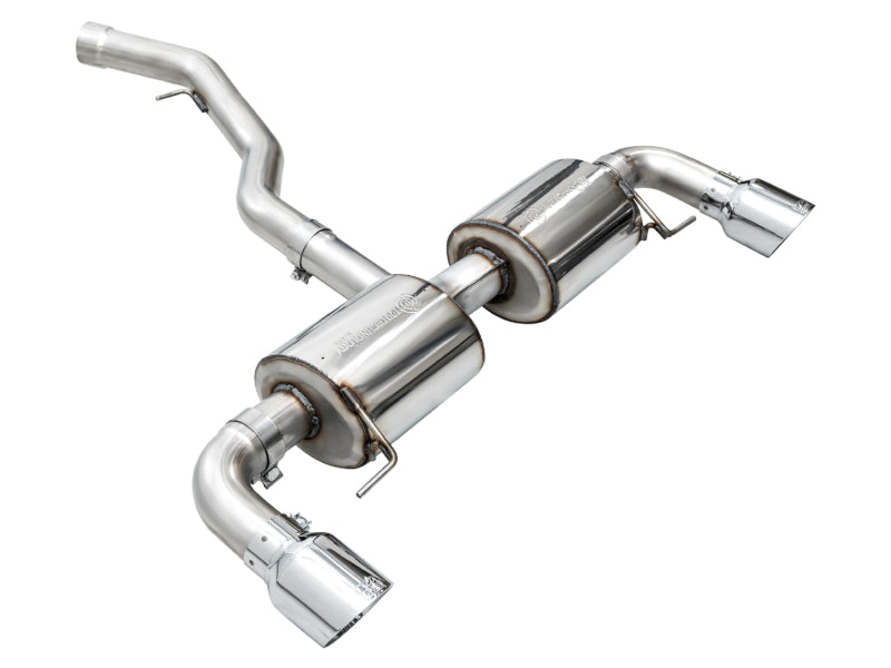 AWE 19-23 BMW 330i / 21-23 BMW 430i Base G2X Touring Axle Back Exhaust - Chrome Silver - Mo-Moto