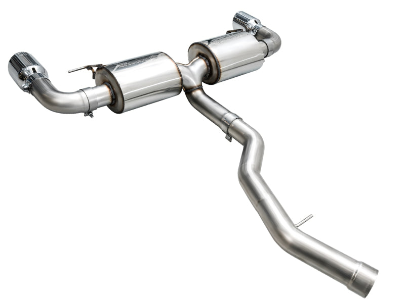 AWE 19-23 BMW 330i / 21-23 BMW 430i Base G2X Touring Axle Back Exhaust - Chrome Silver - Mo-Moto