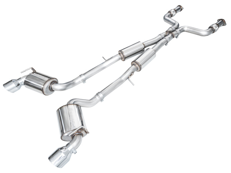 AWE 2023 Nissan Z RZ34 RWD Touring Edition Catback Exhaust System w/ Chrome Silver Tips - Mo-Moto