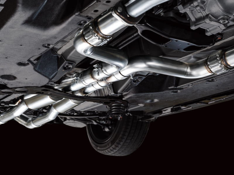 AWE 2023 Nissan Z RZ34 RWD Touring Edition Catback Exhaust System w/ Chrome Silver Tips - Mo-Moto