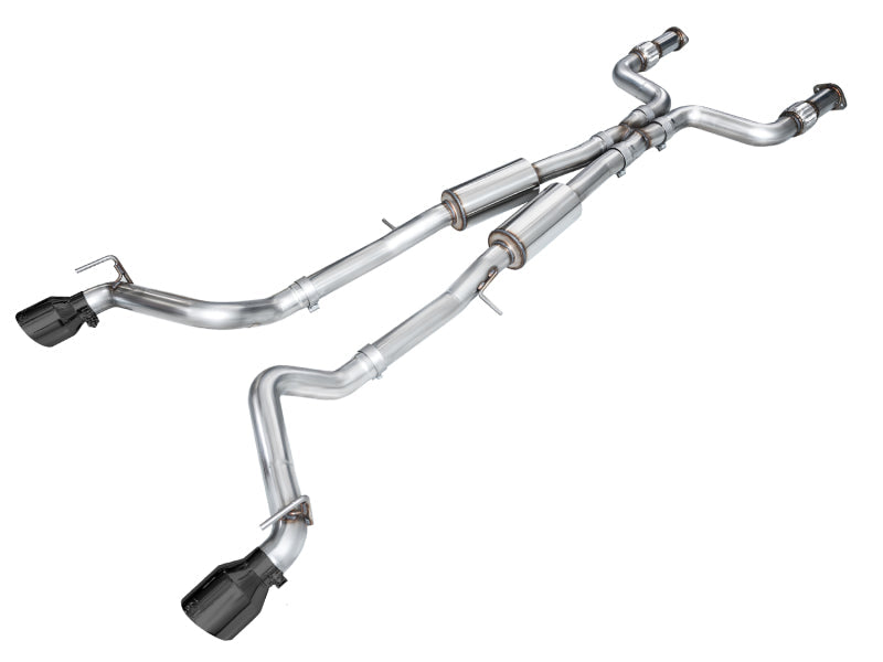 AWE 2023 Nissan Z RZ34 RWD Track Edition Catback Exhaust System w/ Diamond Black Tips - Mo-Moto