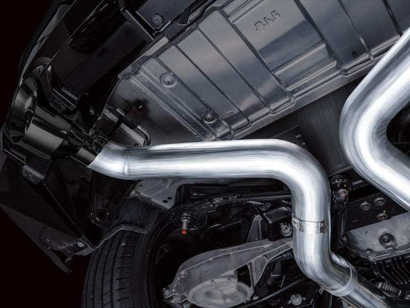 AWE 2023 Nissan Z RZ34 RWD Track Edition Catback Exhaust System w/ Diamond Black Tips - Mo-Moto