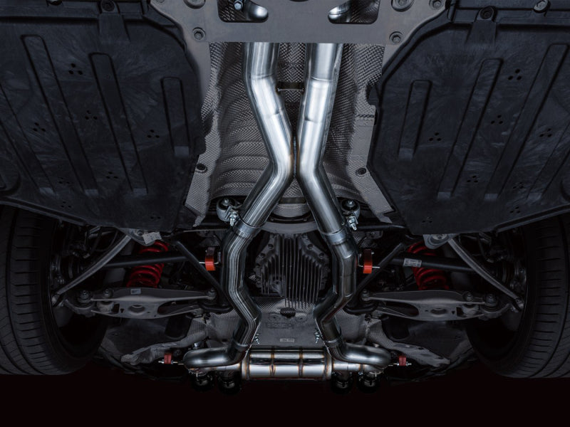 AWE SwitchPath Catback Exhaust for BMW G8X M3/M4 - Diamond Black Tips - Mo-Moto