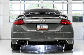 AWE Tuning 18-19 Audi TT RS 8S/RK3 2.5L Turbo Track Edition Exhaust - Diamond Black RS-Style Tips - Mo-Moto
