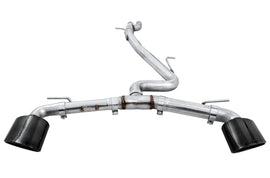 AWE Tuning 18-19 Audi TT RS 8S/RK3 2.5L Turbo Track Edition Exhaust - Diamond Black RS-Style Tips - Mo-Moto