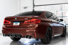 Load image into Gallery viewer, AWE Tuning 18-19 BMW F90 M5 SwitchPatch Cat-Back Exhaust- Black Diamond Tips - Mo-Moto