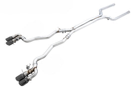 AWE Tuning 18-19 BMW F90 M5 SwitchPatch Cat-Back Exhaust- Black Diamond Tips - Mo-Moto