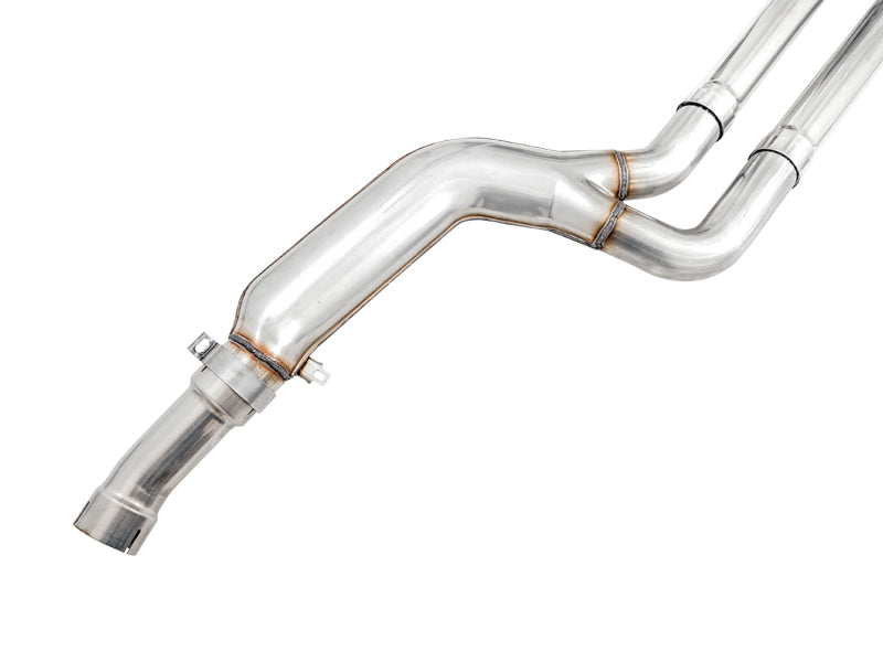 AWE Tuning 2019+ BMW M340i (G20) Track Edition Exhaust - Quad Chrome Silver Tips - Mo-Moto