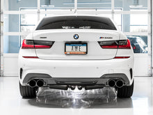 Load image into Gallery viewer, AWE Tuning 2019+ BMW M340i (G20) Track Edition Exhaust - Quad Chrome Silver Tips - Mo-Moto