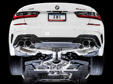 Load image into Gallery viewer, AWE Tuning 2019+ BMW M340i (G20) Track Edition Exhaust - Quad Chrome Silver Tips - Mo-Moto