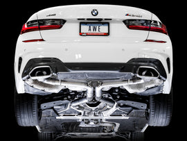 AWE Tuning 2019+ BMW M340i (G20) Track Edition Exhaust (Use OE Tips) - Mo-Moto