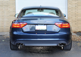 AWE Tuning Audi B8 S5 4.2L Touring Edition Exhaust System - Diamond Black Tips - Mo-Moto