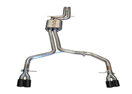 AWE Tuning Audi B8 S5 4.2L Track Edition Exhaust System - Diamond Black Tips - Mo-Moto