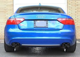 AWE Tuning Audi B8 S5 4.2L Track Edition Exhaust System - Polished Silver Tips - Mo-Moto