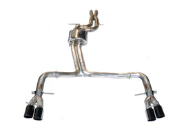AWE Tuning Audi B8.5 S4 3.0T Track Edition Exhaust - Diamond Black Tips (102mm) - Mo-Moto