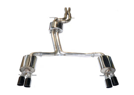 AWE Tuning Audi B8.5 S5 3.0T Touring Edition Exhaust System - Diamond Black Tips (102mm) - Mo-Moto