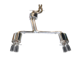 AWE Tuning Audi B8.5 S5 3.0T Touring Edition Exhaust System - Polished Silver Tips (102mm) - Mo-Moto
